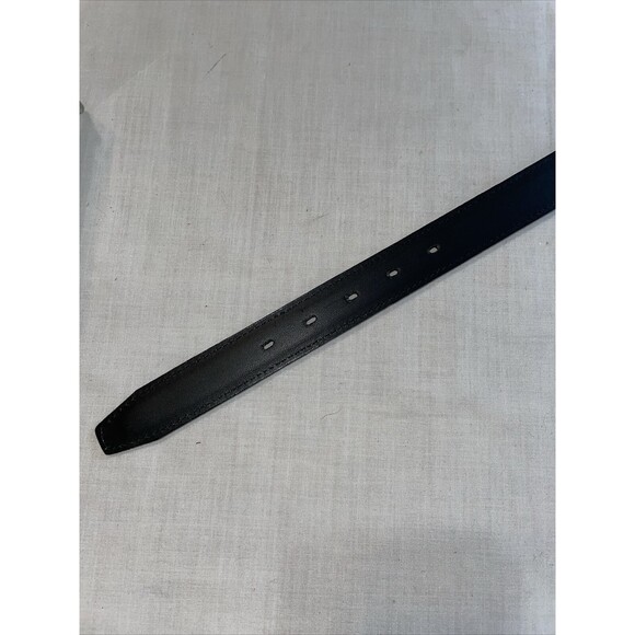Danbury Club Dress Belt Women’s Size 32” Black Leather Gator Motif Buckle NWT - Picture 12 of 12